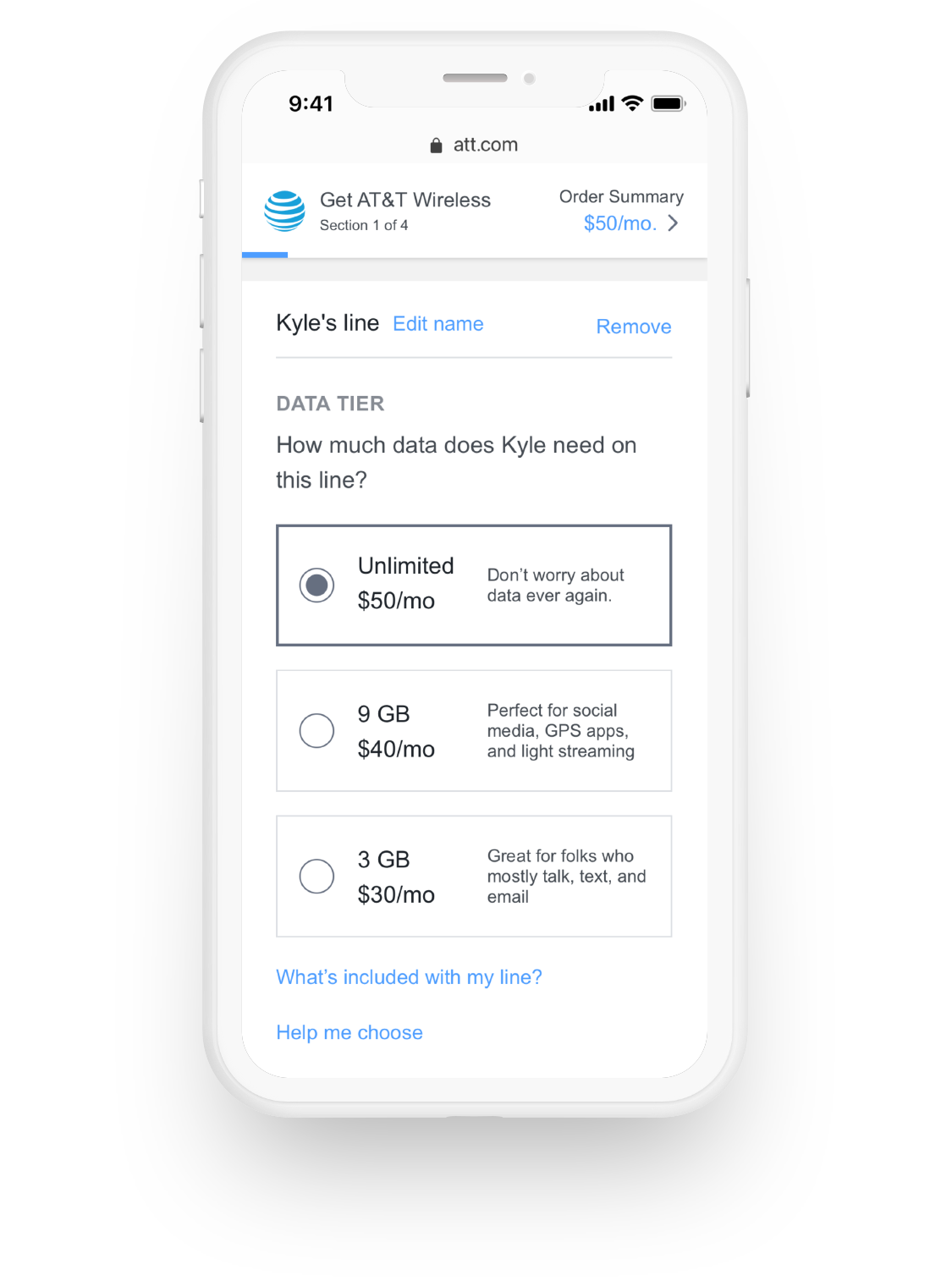 AT&T Mix & Match — testimonials and education