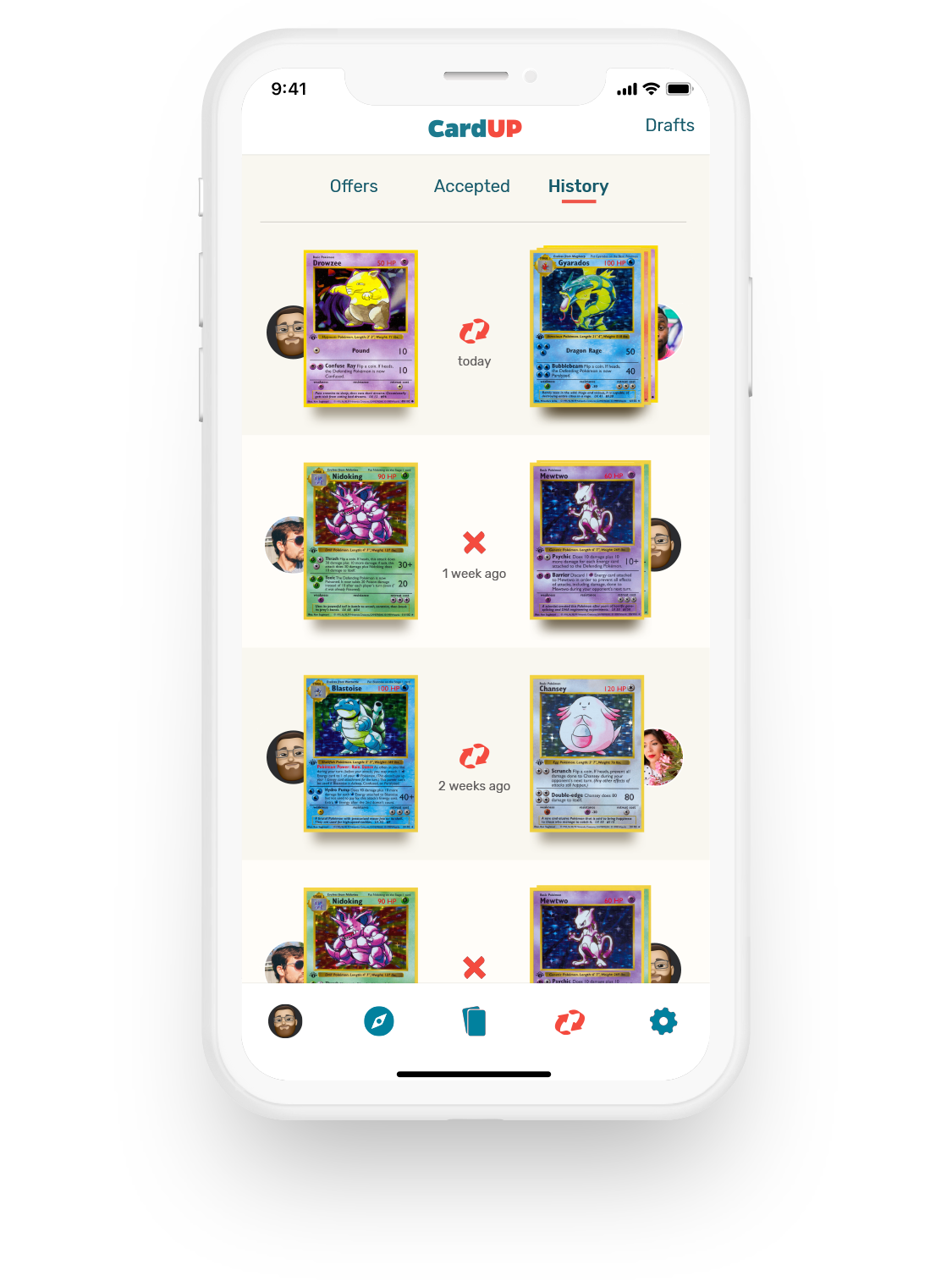 CardUp — marketplace
